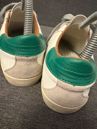 Golden Goose Sneakers Blancas y Verdes