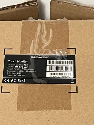 Monitor TPV Táctil 17" Premier TM-170 LED ¡NUEVO!
