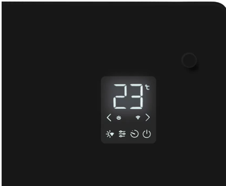 Termoconvettore Elettrico UONROC 1500W Nero WiFi