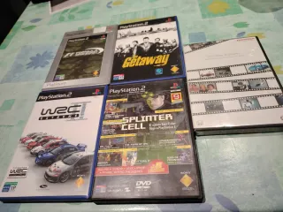 Lote Juegos PlayStation 2: WRC, Splinter Cell, Get
