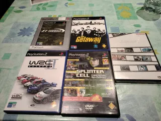 Lote Juegos PlayStation 2: WRC, Splinter Cell, Get