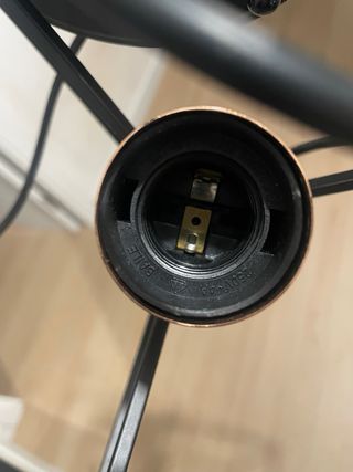 Lámpara de techo Kubic Negra