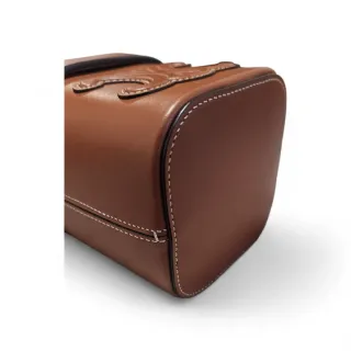 Bolso Celine Marrón Cuero