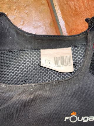 Chaleco protector equitación Rouganza
