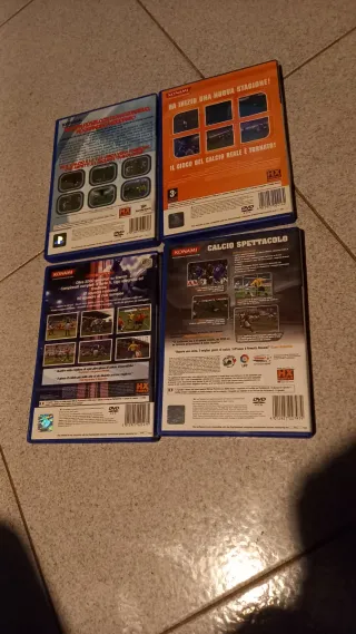 Lotto 4 giochi Pro Evolution Soccer PS2