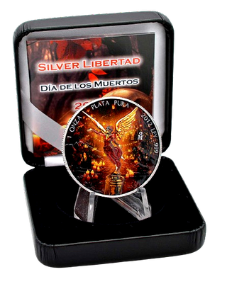 Moneda Plata Pura 1 Onza México 2012