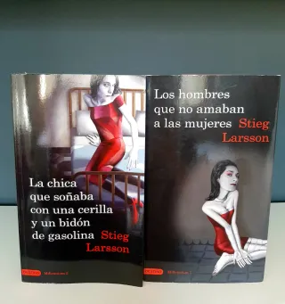 Libros Stieg Larsson Millennium 1 y 2