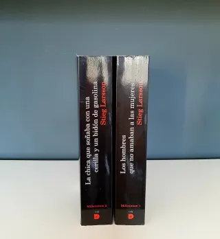 Libros Stieg Larsson Millennium 1 y 2