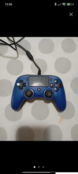 Mando PS4 Azul con Cable