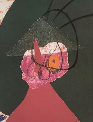 Litografía Miró 1970