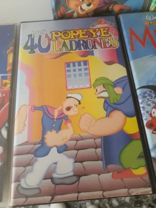 Lote Películas VHS Disney Clásicos