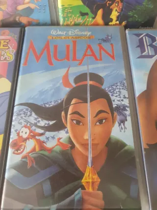 Lote Películas VHS Disney Clásicos