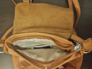 Piccola borsetta tracolla beige/marrone