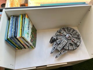 Mueble STUVA IKEA con cajones y estantería