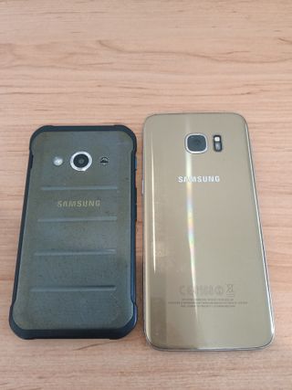 Lote 2 teléfonos Samsung para piezas (rotos)