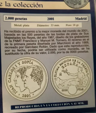 Moneda ultima emisión de la peseta