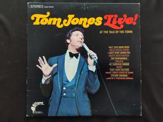 Tom Jones Live! At The Talk Of The Town (LP vinil)