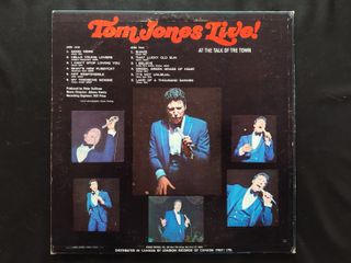 Tom Jones Live! At The Talk Of The Town (LP vinil)