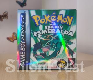 Cajas IRIDISCENTES Pokémon Rubí, Zafiro, Esmeralda