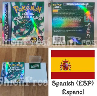 Cajas IRIDISCENTES Pokémon Rubí, Zafiro, Esmeralda