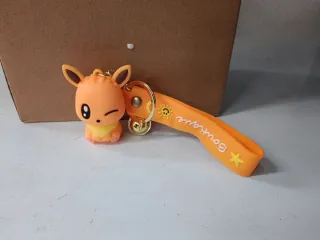 Llavero Eevee Naranja