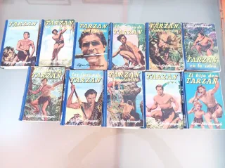 Colección completa 11 libros de Tarzán año 1953.