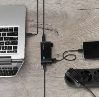 LogiLink Hub 4 Puertos USB 2.0 + Fuente