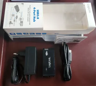 LogiLink Hub 4 Puertos USB 2.0 + Fuente