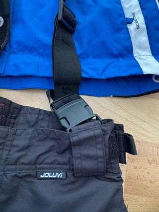 Traje de Esquí JULUVI Talla 12 Años, botas/Guantes