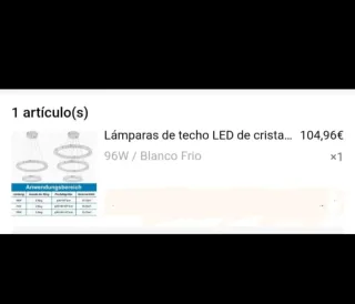 Lámpara de techo moderna plateada