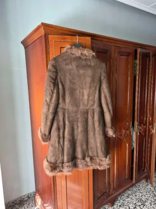 Chaqueta de piel real para mujer