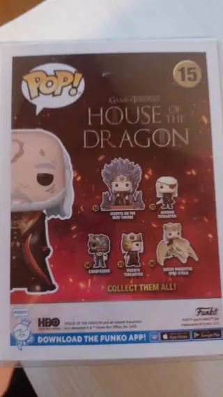 Funko Pop Re Viserys Mascherato House Dragon.