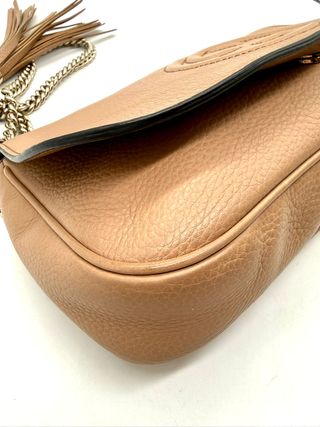 Borsa Gucci Soho Flap Marrone Dorato