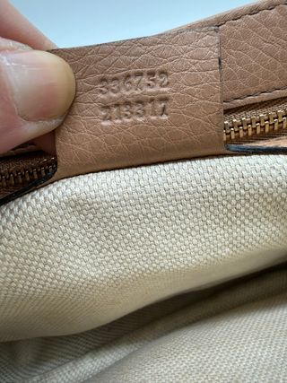 Borsa Gucci Soho Flap Marrone Dorato