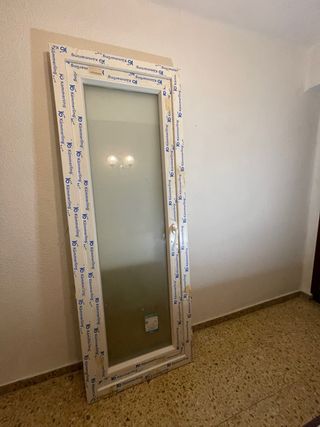 Puerta de paso PVC Kömmerling