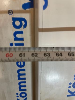 Puerta de paso PVC Kömmerling