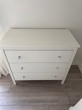 Cómoda 3 cajones KOPPANG Ikea Blanca