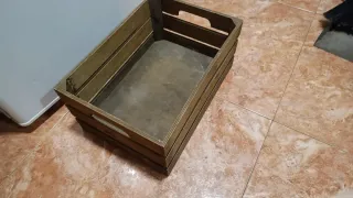 Caja de madera decorativa