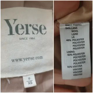 Abrigo paño marrón