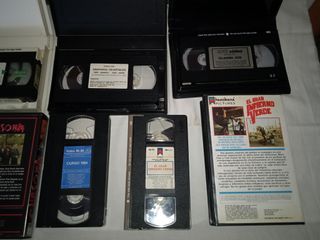 Lote de 30 cintas VHS originales