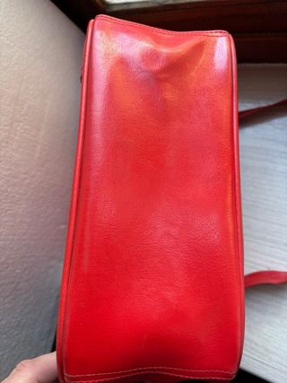 Bolso de mano y hombro rojo Pull & Bear