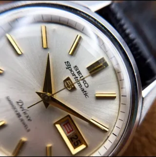 Reloj Seiko Sportsmatic Deluxe vintage Exclusivo