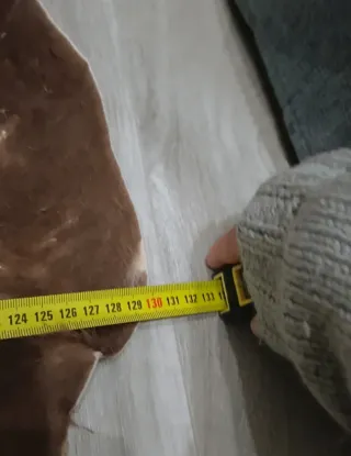 Alfombra Piel de Vaca Beige y Marrón