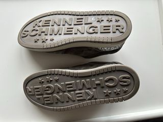 Zapatillas KENNEL & SCHMENGER grises y plateadas