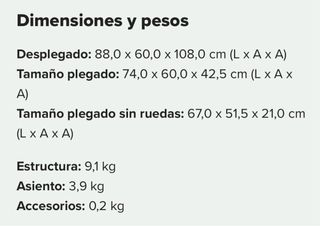 Cochecito Bebé Diseño Moderno Marrón