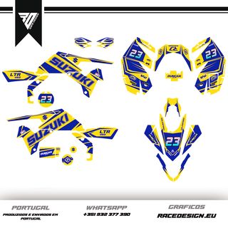 Kit Autocolantes Suzuki LTR 450