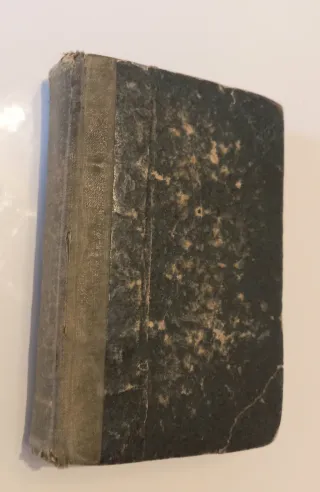 ANTICO dizionario portatile Francese-Spagnolo 1843