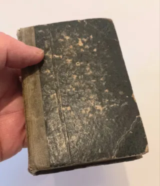 ANTICO dizionario portatile Francese-Spagnolo 1843