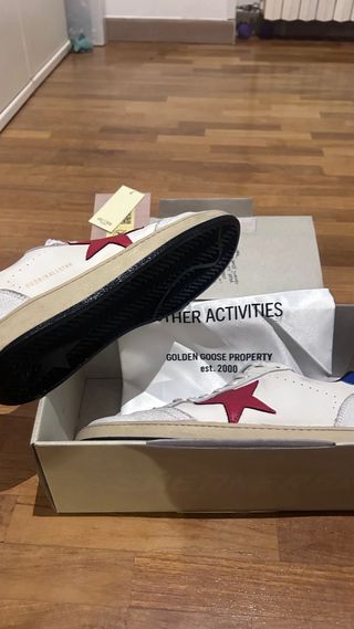 Golden Goose Ball Star Stella Rossa