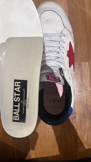 Golden Goose Ball Star Stella Rossa